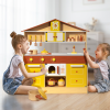 Big Pretend Play Toys Wooden Play Kitchen Toys for Kids & Toddlers Girls & Boys