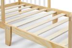 Twain Toddler Bed Natural/White