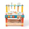 Wooden Tool Workbench Toy for Kids,Great Gifts for Toddlers,Christmas and Birthday Party (8 Pcs an order)