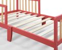 Twain Toddler Bed Coral/Natural