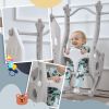 Toddler Swing Set;  Kids Freestanding Swing Playset Indoor & Outdoor Baby Swing Set