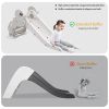 Kid Slide for Toddler Age 1-3 Indoor Plastic Slide Outdoor Playground Climber Slide (Duck Grey White)