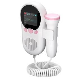 Fetal Heart Rate Monitor Home Pregnancy Baby Fetal Sound Heart Rate Detector (Option: 3.0hz color screen)